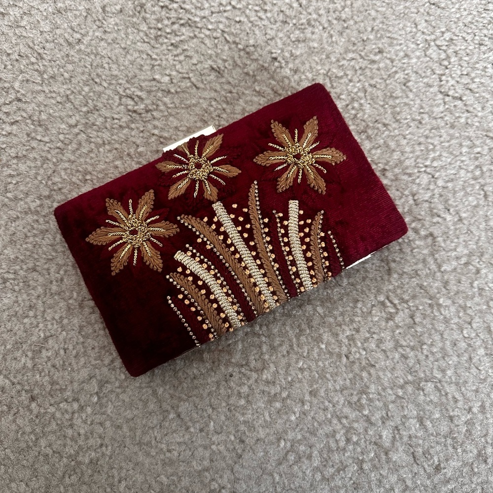 Red Evening Clutch